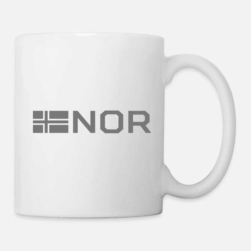 Norwegian flag - Mug - white