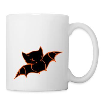 Chauve-souris Halloween - Mug blanc - blanc - Droite