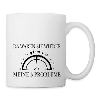 Darts Dart - Tasse - Weiß - Rechts