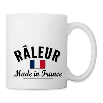Râleur made in France - cadeau humour homme - Mug blanc - blanc - Droite