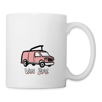 VAN LIFE VANLIFER NOMADS - Tasse - Weiß - Rechts