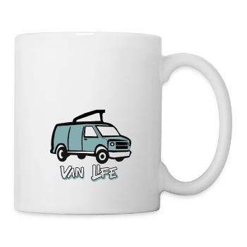 VAN LIFE VANLIFER NOMADS - Tasse - Weiß - Rechts