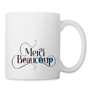 ich danke dir sehr - Tasse - Weiß - Rechts
