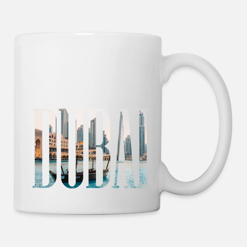Dubai, Emirat, Vereinigte Arabische Emirate - Tasse - Weiß