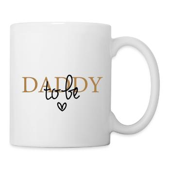 Papa à être - Mug blanc - blanc - Droite