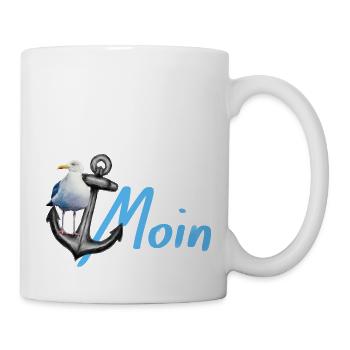 Möwe - Tasse - Weiß - Rechts