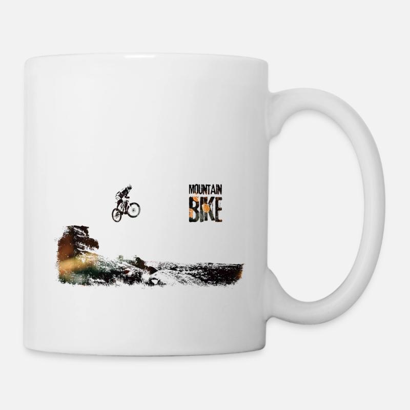 Vtt - Mug blanc - blanc