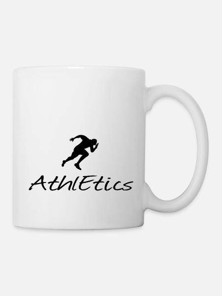 ATHLETICS - Mug blanc - blanc