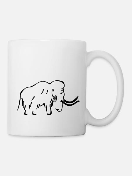 Mammouth - Mug blanc - blanc