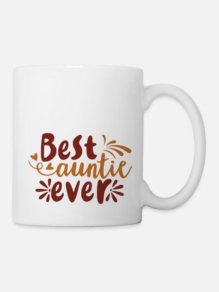 Best auntie ever - Mug blanc - blanc