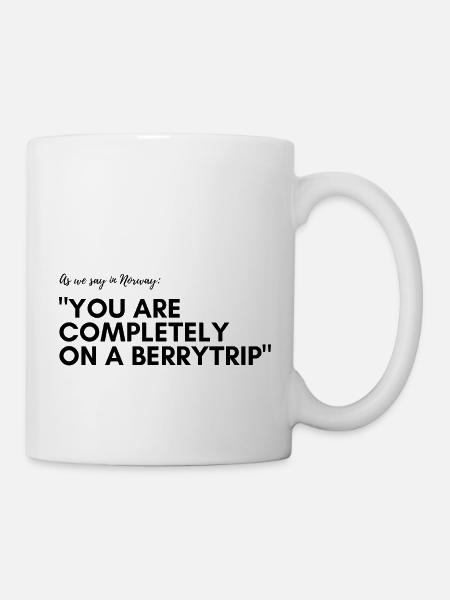 Ganz auf Bærtur - Tasse - Weiß