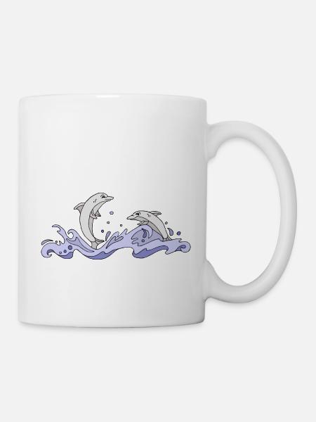 Delphine - Tasse - Weiß