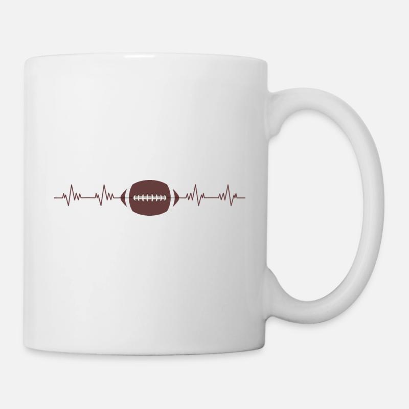 Football américain - Mug blanc - blanc