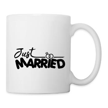 just married - marriage - just married - Mug - white - Right