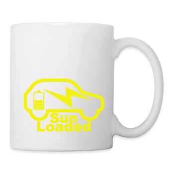 e-car, e-mobility, electric car, zoe, EV-driver, - Mug - white - Right