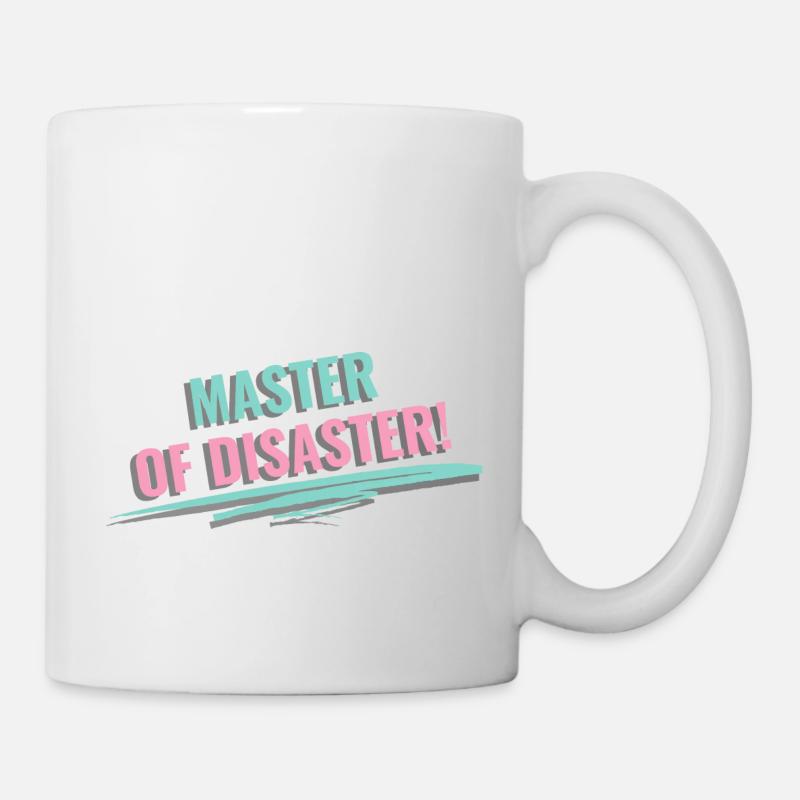 Master of Disaster - Mug blanc - blanc