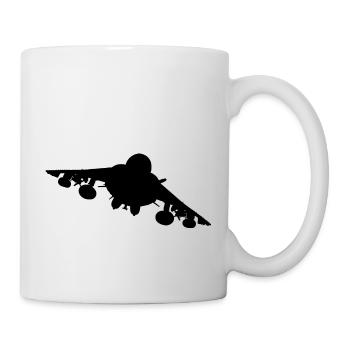 British military Royal Air Force, Harrier AV-8b. - Mug blanc - blanc - Droite