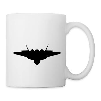 Russian Su-57, Sukhoi Su-57 military jet - Mug blanc - blanc - Droite