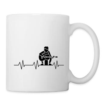 Rock Musik Rock and Roll - Mug blanc - blanc - Droite