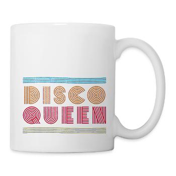 Disco Queen - Mug blanc - blanc - Droite