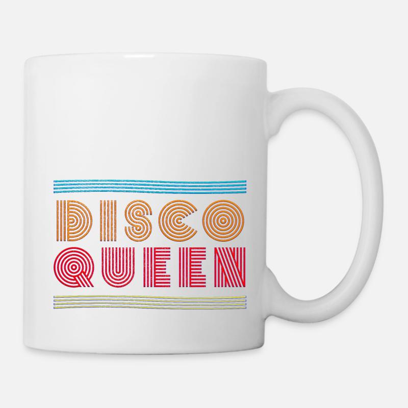 Disco Queen - Mug blanc - blanc