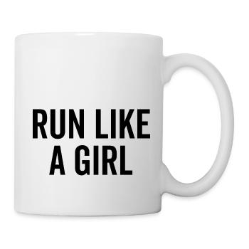 Run Like a Girl - Mug - white - Right