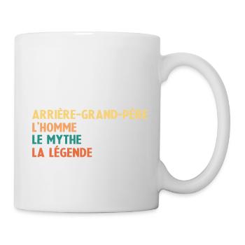 Arrière Grand-Père L'homme Le mythe La légende - Mug blanc - blanc - Droite