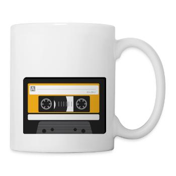 Cassette - Mug blanc - blanc - Droite