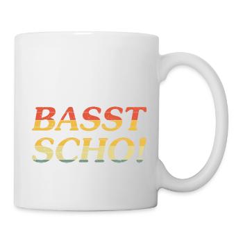 Basst Scho! - Tasse - Weiß - Rechts