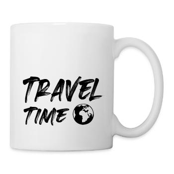 travel time - Tasse - Weiß - Rechts