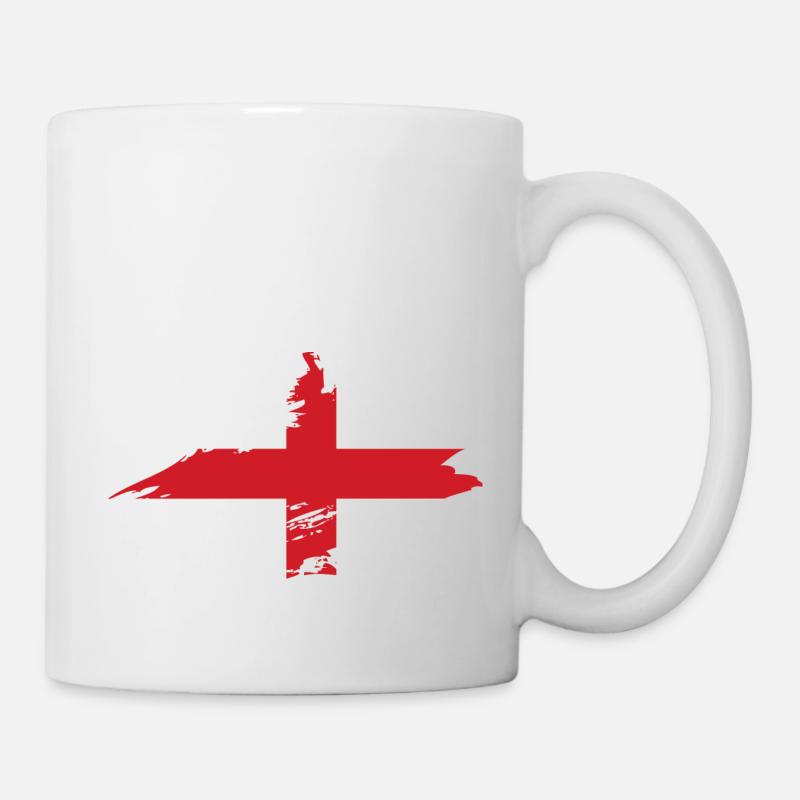 Drapeau Angleterre Drapeau anglais Anglais Anglais - Mug blanc - blanc