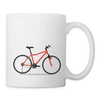 Mountain bike bicycle - Mug - white - Right
