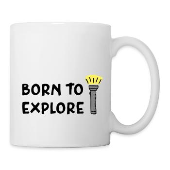 Urbex - Born to explore - Tasse - Weiß - Rechts