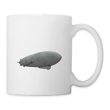 Airship, Zeppelin - Mug - white - Right