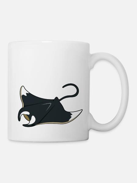 Mantarochen - Tasse - Weiß