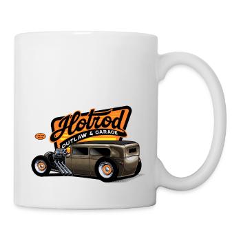 Hotrod Hot Rod Speedracer - Mug blanc - blanc - Droite