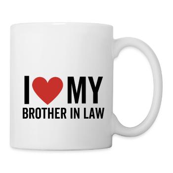 I Love My Brother In Law - Mug - white - Right