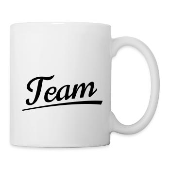 team - Tasse - Weiß - Rechts