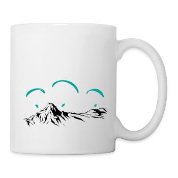 Paragliding Paragliding Paraglider Paraglider - Mug - white - Right