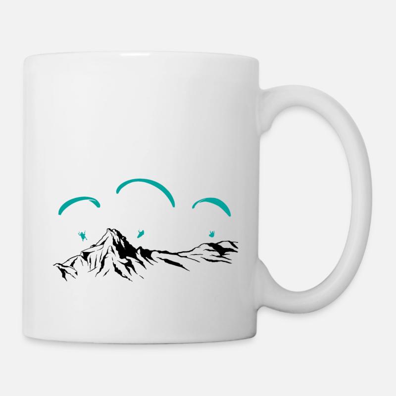 Parapente parapente parapente - Mug blanc - blanc