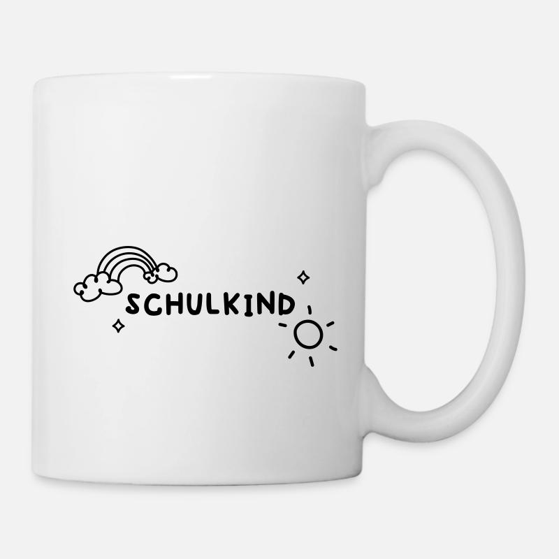 Schulkind - Tasse - Weiß