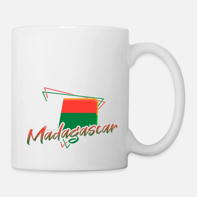 Madagascar - Mug blanc - blanc