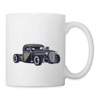 Rockabilly Rockabella Vintage 1950 rock Rockabully - Tasse - Weiß - Rechts