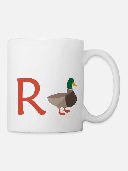 Rente Ente Ruhestand Pension Frührente Geschenk - Tasse - Weiß