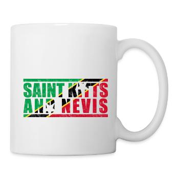 Saint Kitts and Nevis - Mug - white - Right