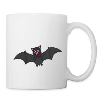 chauve souris - Mug blanc - blanc - Droite