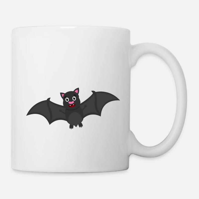 chauve souris - Mug blanc - blanc