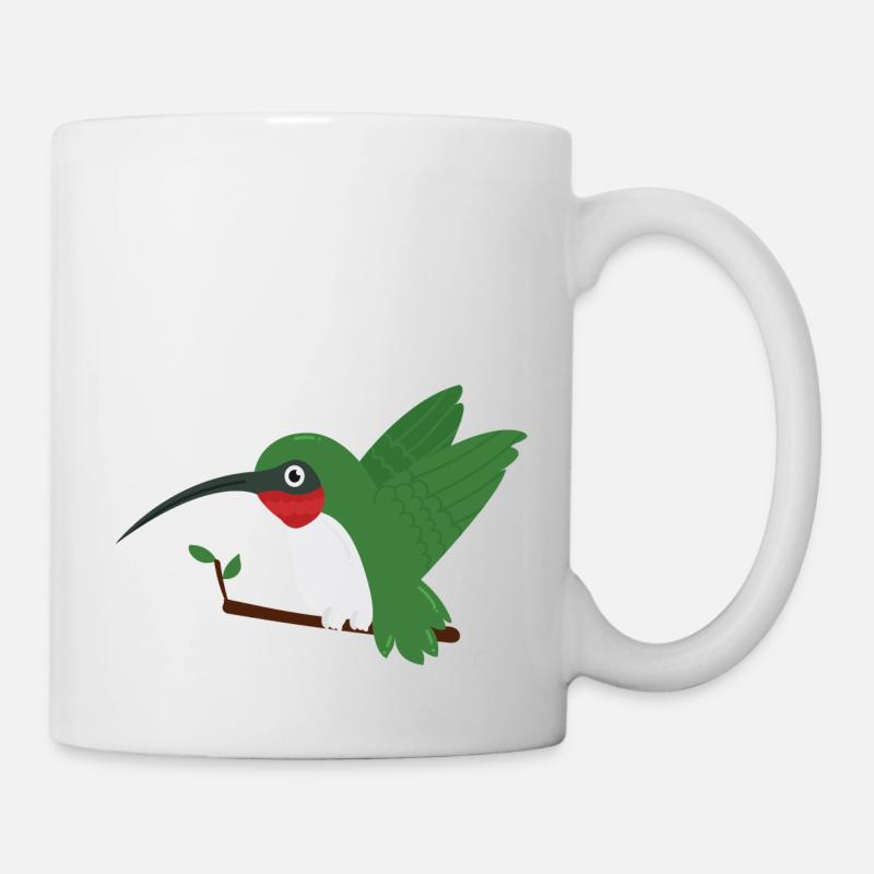 colibri - Mug blanc - blanc