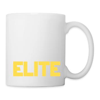 I´m Elite (gelb) - Tasse - Weiß - Rechts