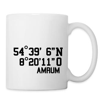 Amrum North Frisian Island North Sea Cadeau - Mug blanc - blanc - Droite